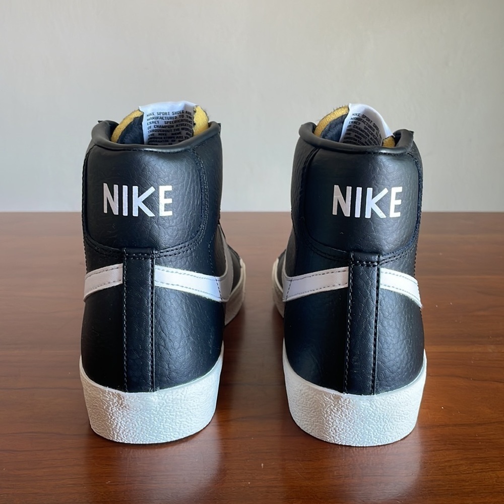 Nike Blazer Mid 77 Vintage Black/White BQ6806-002 Casual Sneakers Men’s NWOB - Picture 5 of 5
